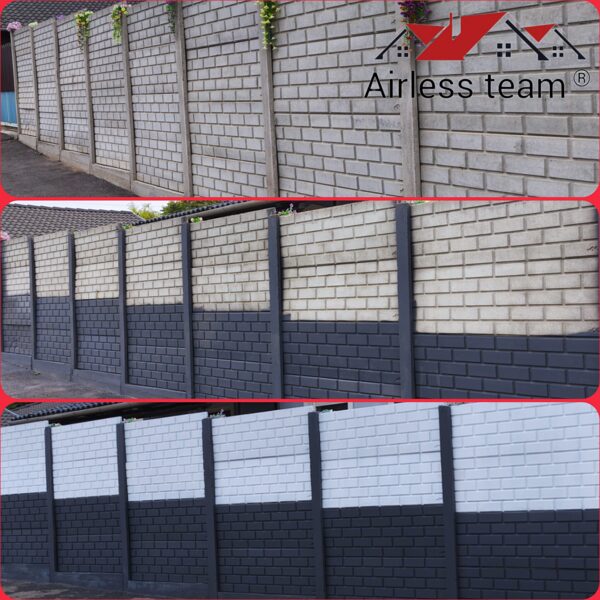 Elasztikus kerítés festés