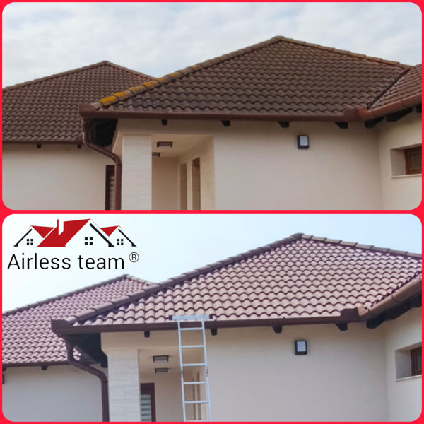 Tetőmosás magas hőfokon