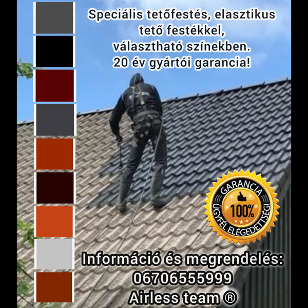 elasztikus tetőfestés 